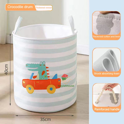 Folding Linen Storage Basket