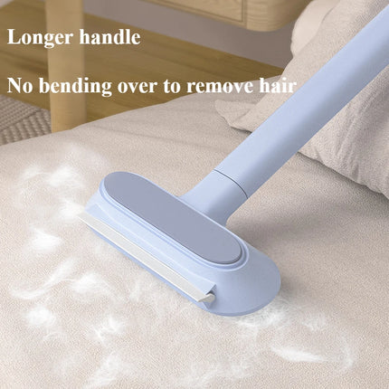 Pet Hair Remover for Furniture Carpet, Reusable Sticky Lint Roller & Fur Brush - Cat Dog Hair Removal Tool for Couch Bedding