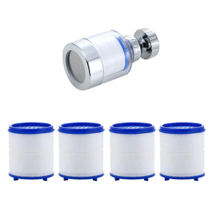 Faucet Filter Elements Water Purifier Filter emove Chlorine Heavy Metal Faucet Adapter PP Cotton Filtration for Kitchen Bathroom