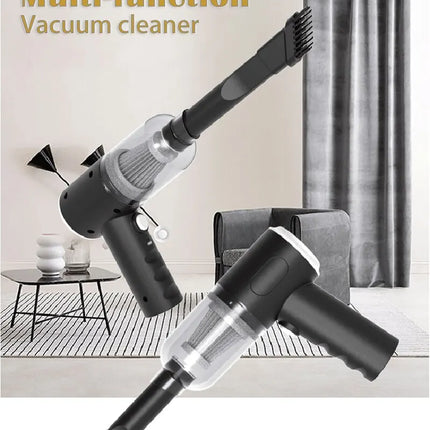 9000Pa Wireless Car Vacuum Cleaner USB Charging 1200mAh Portable Cleaning Appliance Mini Wet and Dry Vacuum Cleaner Household