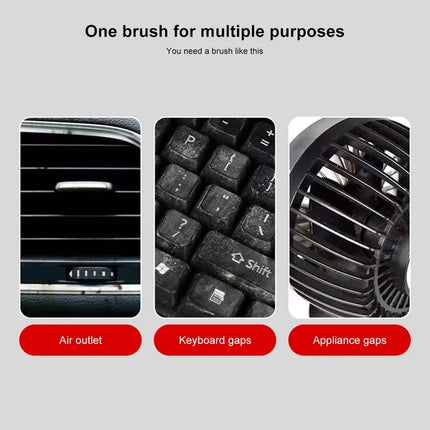 1PC Car Detailing Brushes Automobile Interior Soft Bristles Brush Air