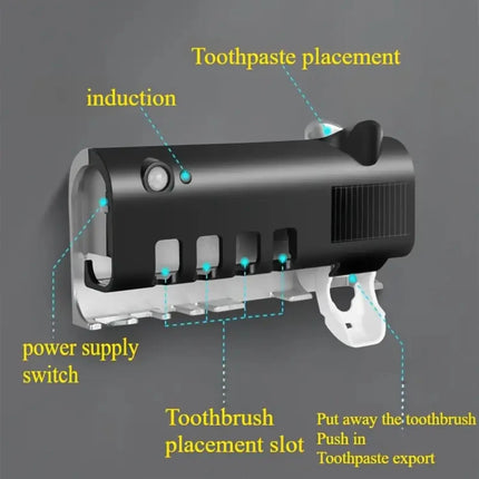 Wall Mounted Toothpaste Dispenser
