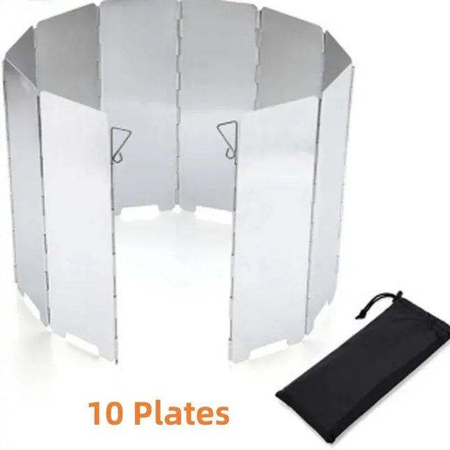Aluminum Alloy Ultralight Foldable Stove Windscreen