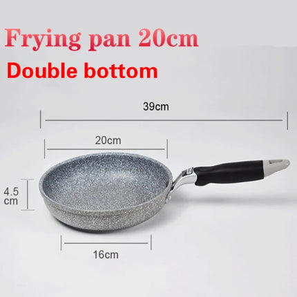 Durable Non-stick Stone Frying Wok Pan