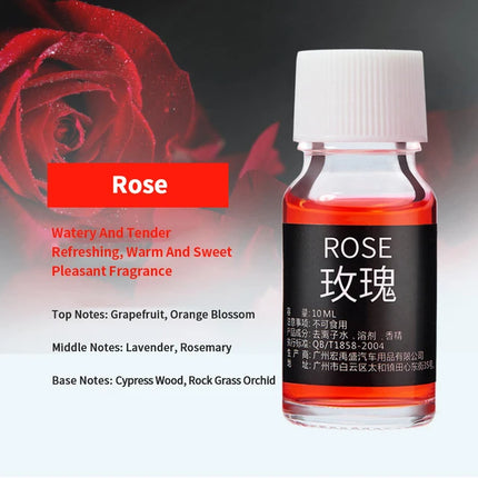 2pcs 10ML Perfume Refill Air Freshener Natural Plant Essential Oil Aroma Diffuser Fragrance Humidifier Essential Oil Freshener