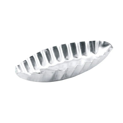 5/10/15pcs Boat Shape Egg Tart Mold Aluminum Cookies Fruit Cake Moulds For Kitchen Pudding Pastry Baking Decorating Tools