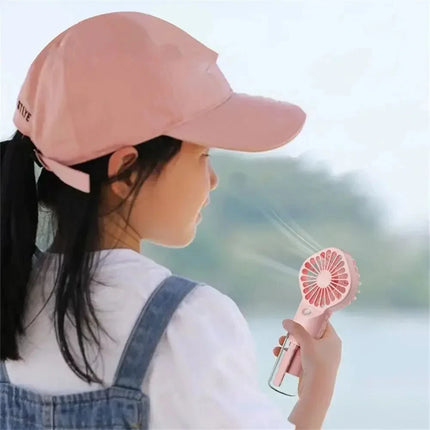 1pc Portable Handheld Spray Fan Water Spray Mist Fan Student Dormitory Mini Fan Summer Supplies Cooling Tools Outdoor Small Fan