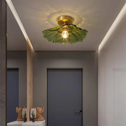 Vintage Glass Flower Pendant Lights