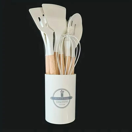 12Pcs Silicone Cooking Utensils Set