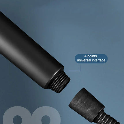 High Pressurized Filter Shower Head 3-mode Adjustable Spray with Massage Brush Rain Faucet Bathroom Accessories