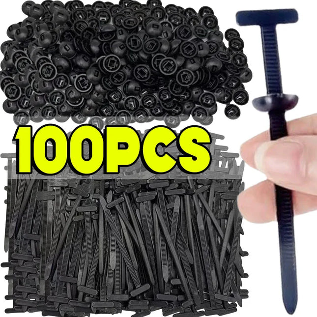 Multi-purpose nylon universal cable tie buckle Self-locking cable tie buckle Installation-free Cable tie universal UV-resistant
