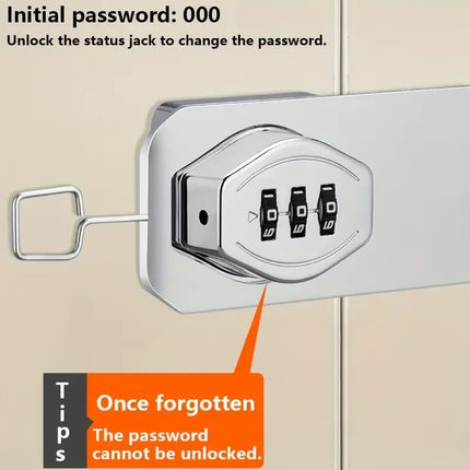 3-Digit Keyless Cabinet Lock