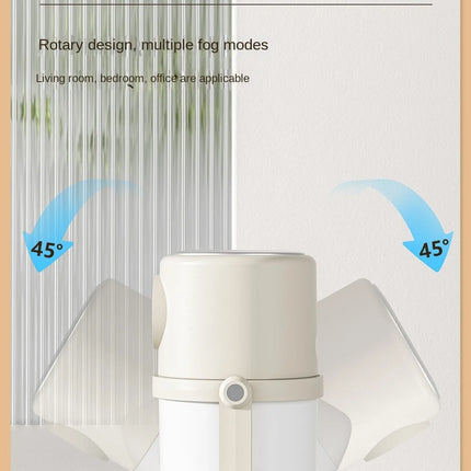 90degree rotating humidifier intelligent large capacity atomizer USB silent night light indoor small air purification humidifier