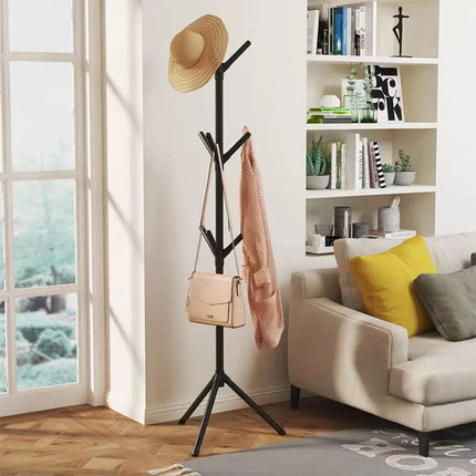 Floor-to-Floor Clothes and Hats Rack