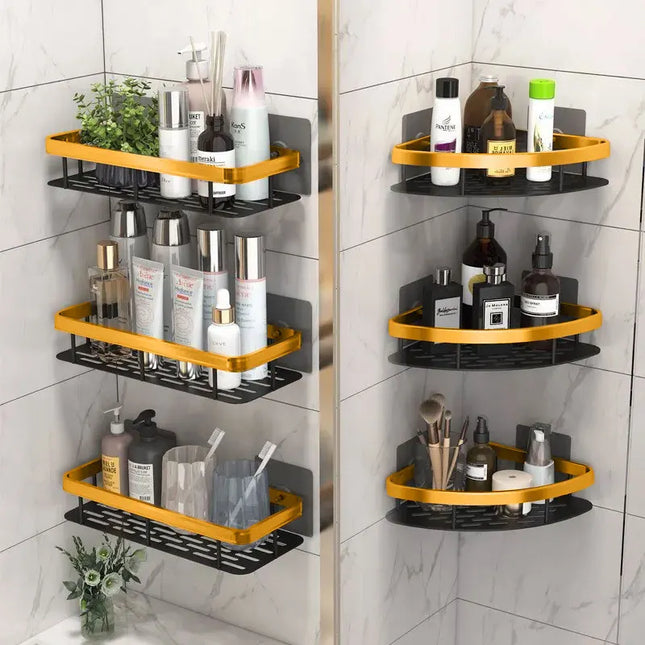 Rustproof Aluminum Shower Shelf