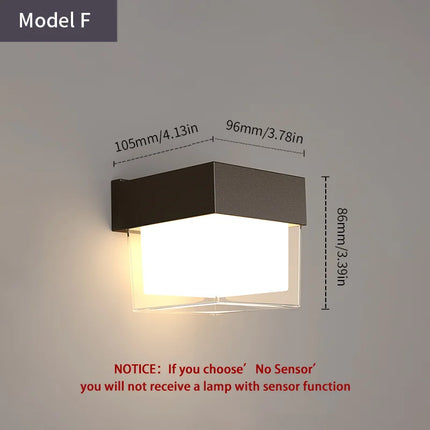 LED Outdoor Wall Light