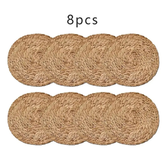 Handwoven Rattan Pot Mats