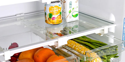 Hanging Refrigerator Box Eggs Fruit Food Vegetable Storage Slide Out Drawer Tray Transparent Fridge Container Kitchen Organizer