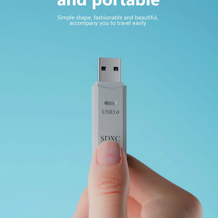 2 in 1 USB 3.0 Card Reader Micro TF sd card Reader usb adapter High Speed Cardreader TF Memory card For PC Laptop Accessories