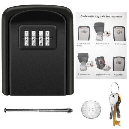 Outdoor Metal Key Lock Box