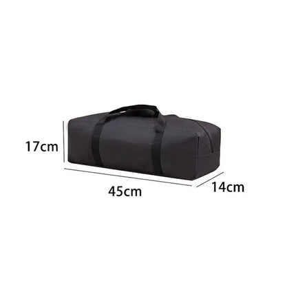 Oxford Cloth Mobile Luggage Bag Outdoor Waterproof Tent Storage Bag Laundry Shopping Bag Cube Home Storage And Packaging Tools