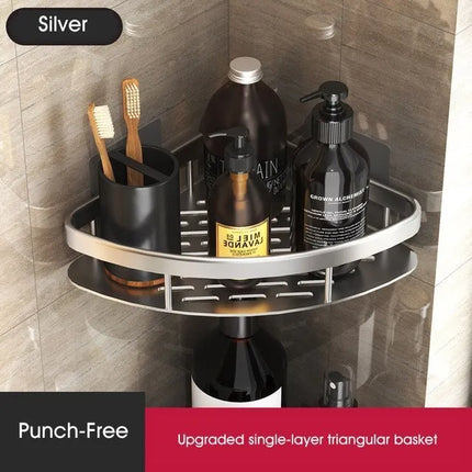 Rustproof Aluminum Shower Shelf