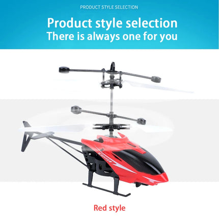 Rechargeable Mini RC Drone Remote Safe Fall-resistant RC Helicopters Drone Children Toys（No remote control battery）