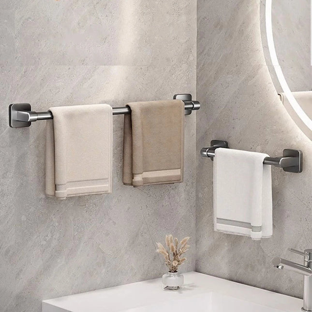 Wall-Mounted Towel & Slipper Rack