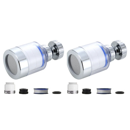 Faucet Filter Elements Water Purifier Filter emove Chlorine Heavy Metal Faucet Adapter PP Cotton Filtration for Kitchen Bathroom