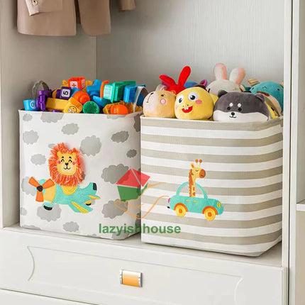 Folding Linen Storage Basket