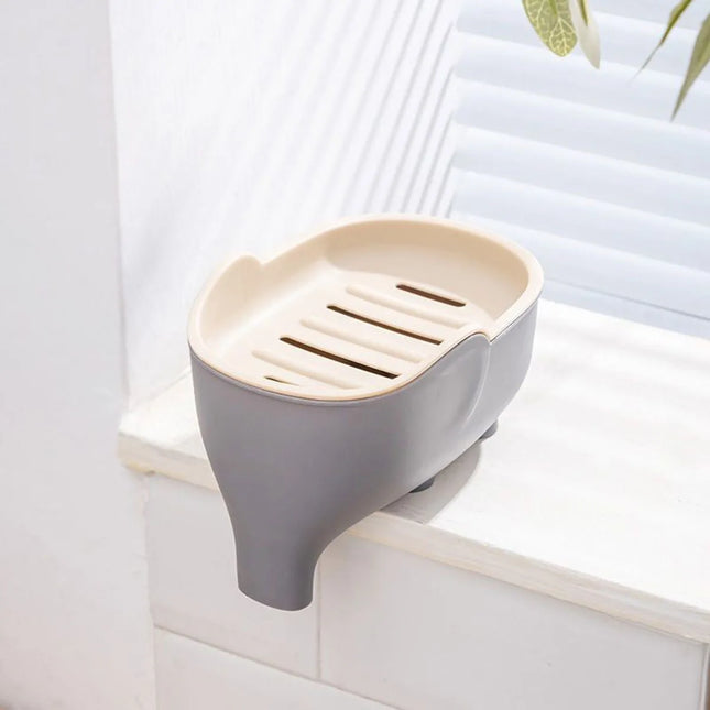 Double Layer Elephant Soap Box