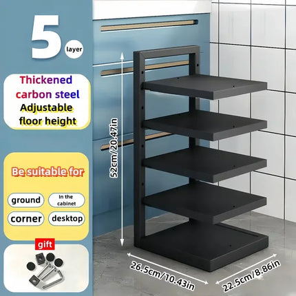 Adjustable Stainless Steel Pot Rack