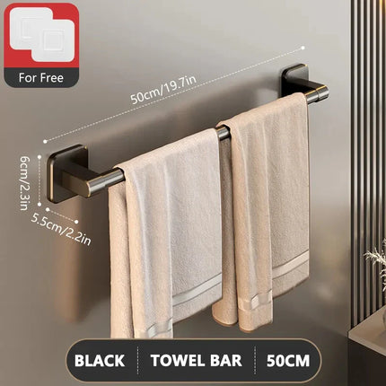Wall Mounted Towel Rack