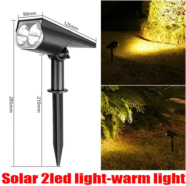 LED Solar Powered Spotlight Lighting