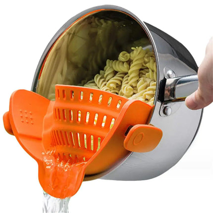 Adjustable Clip-On Strainer for Pots