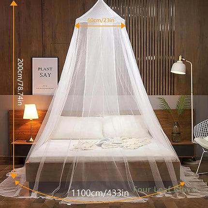 [ZY44] Mosquito Mesh Net For Bed Canopy Large Dome Mosquito Net Hanging Bed Net Tent Hanging Insect Repellent Dome Tent Bedding