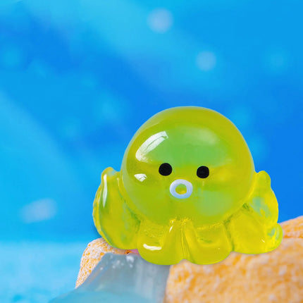Micro Creative Cute Glow In The Dark Small Aquarium Fish Tank Diy Decoration Accessories Small Ornaments Knot Decorative Object