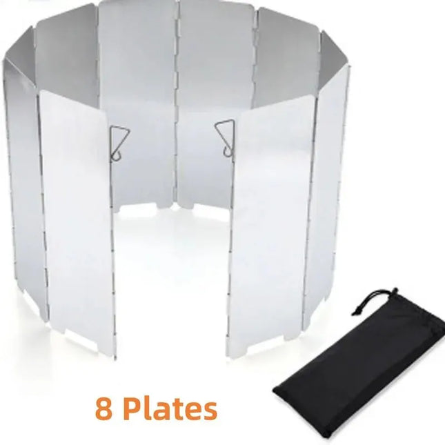 Aluminum Alloy Ultralight Foldable Stove Windscreen