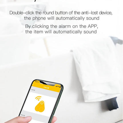 Mini GPS Locator AntiLost Alarm Wallet Keychain Smart Tag Bluetooth-Compatible Tracer Keychain Dog Pet Child Tracker Key Finder