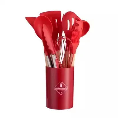 12Pcs Silicone Kitchen Utensils Set