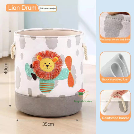 Folding Linen Storage Basket