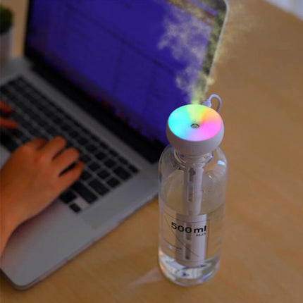 Mini Humidifier Stick NO Water Bottle USB Powered Portable Air Moisturizing Mist Humidifier for Travel Car Home Humidifier