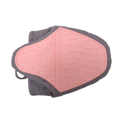 Fish-Shaped Silicone Anti-Scald Oven Gloves
