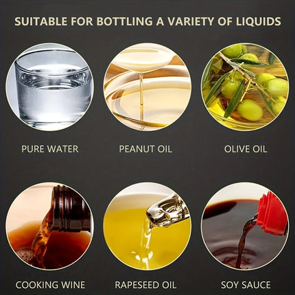 Oil Spray Bottle for Cooking Kitchen Olive Oil Sprayer for Camping BBQ Baking Vinegar Soy Sauce 200ml 300ml 500ml