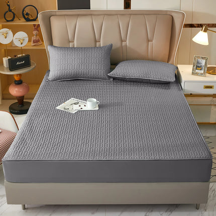 Waterproof Fitted Sheet, Thickened Quilted 100% Waterproof Mattress Cover, Mattress Protector, Bed Cover For Living Room 160x200