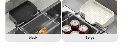 1pc Includes 50 Strainers, Kitchen Sink Strainer Drainage Shelf Multi-Purpose Storage Rack Kitchen Waste Sink Residue Mesh Shelf
