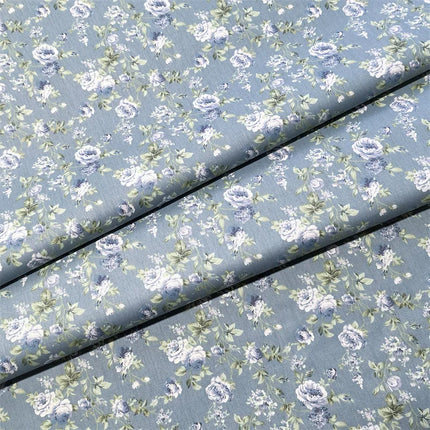 160x50cm Vintage Rose Flower Cotton Fabric Cotton Bedding Cotton Clothing Hair Ring Fabric