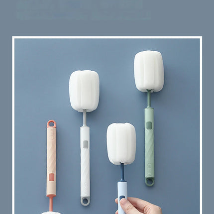 Removable Sponge Baby Cup Bottle Brush Kitchen Cleaning Tool Bottle Cleaning Cleaning Brush  ершик для бутылок