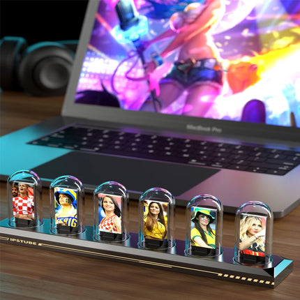 Nixie Tube Clock RGB Glow Digital Tube App-Controlled