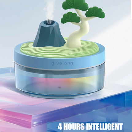 Landscape Air Humidifier Small Spray Hydration Household Silent Bedroom Desktop Car USB Aromatherapy Humidifiers Diffuser